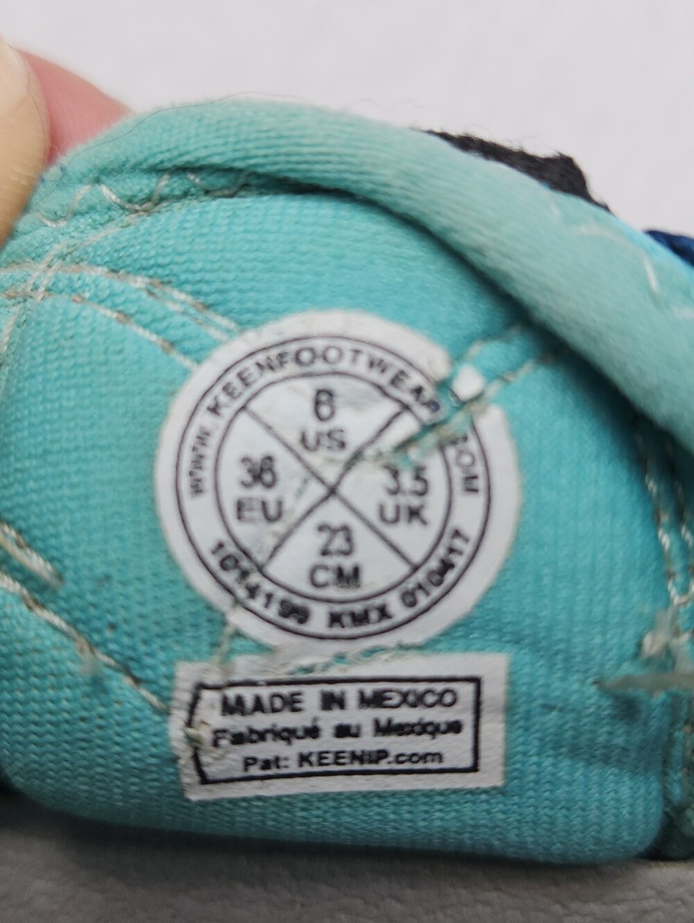KEEN Newport H2 Women's 6 Waterproof Hiking Water Sandals Blue Aqua - Picture 10 of 13